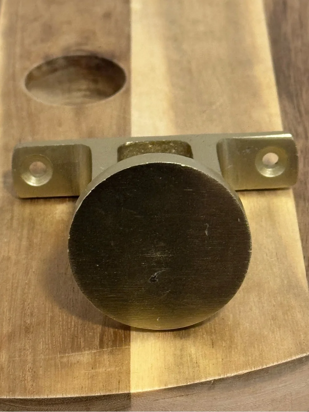 Anthropologie Hilda Brass Hook Bronze Wall Hardware Decorative NWT